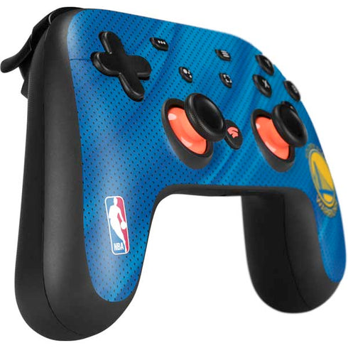NBA Golden State Warriors Jersey Google Stadia Controller Skin